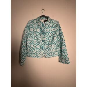 Style & Co Women’s Light Blue Blazer size 12P